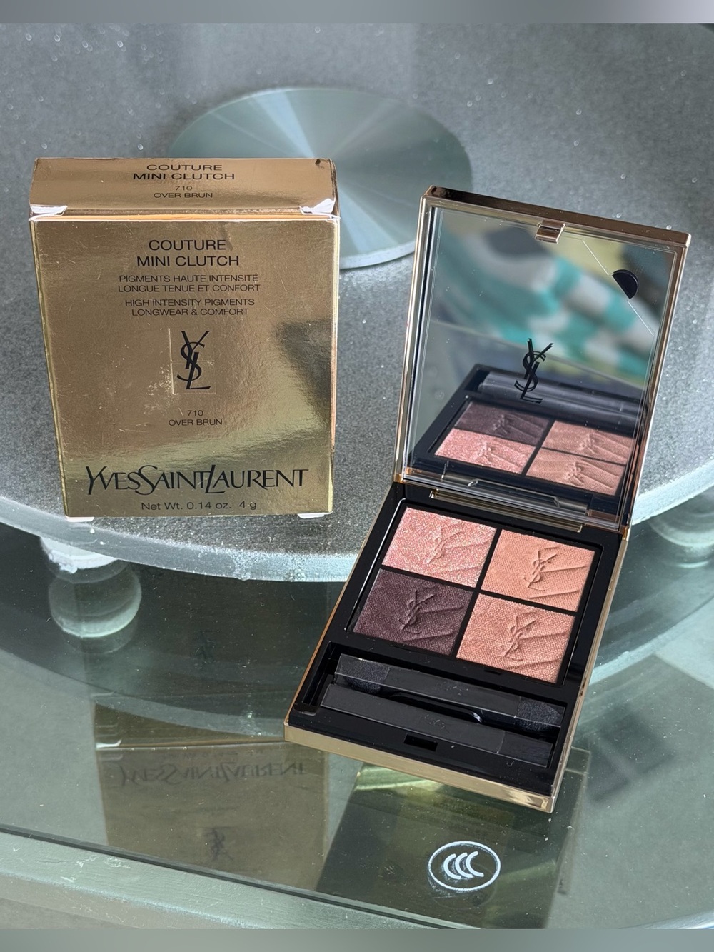 Yves Saint Laurent Couture Mini Clutch Eyeshadow Palette 710 Over Brun BNIB